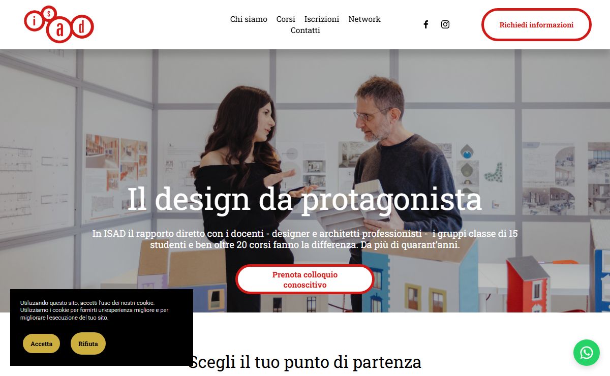 ISAD | Scuola Design Milano | Corso Triennale, Master e Workshop
