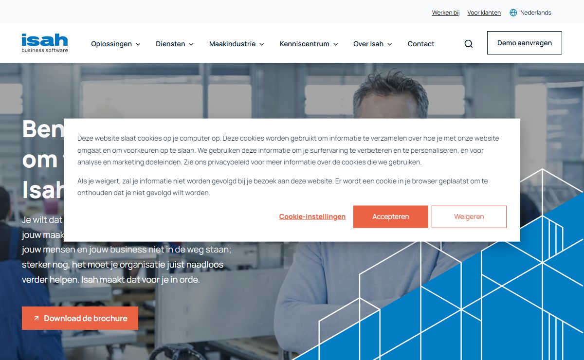 Isah | ERP Software voor de maakindustrie