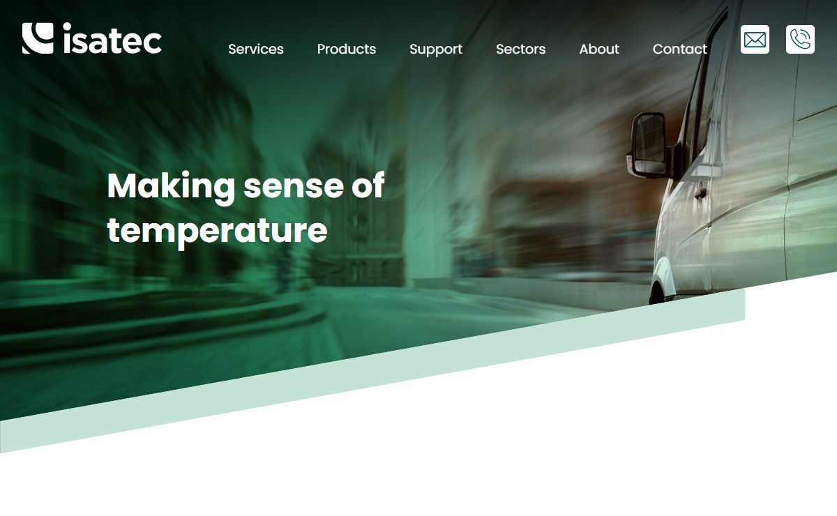 Home page - isatec - temperature mapping - calibration