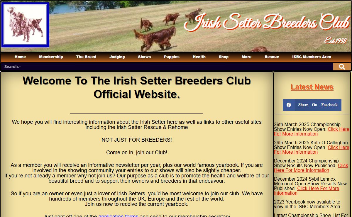 HOME PAGE - isbc.org.uk