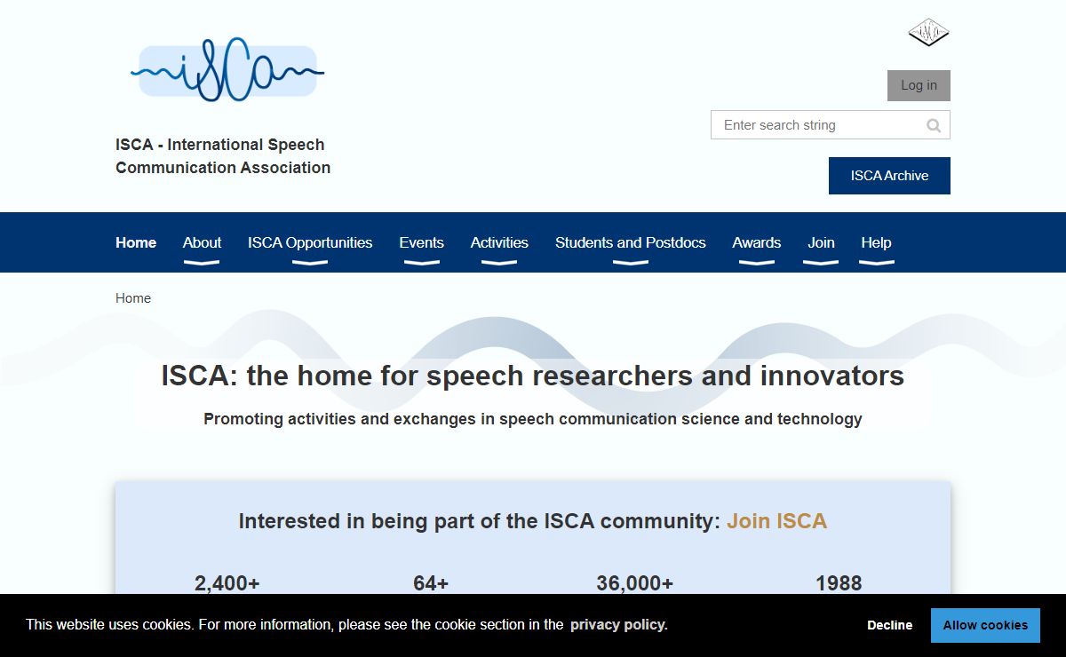 ISCA - Home