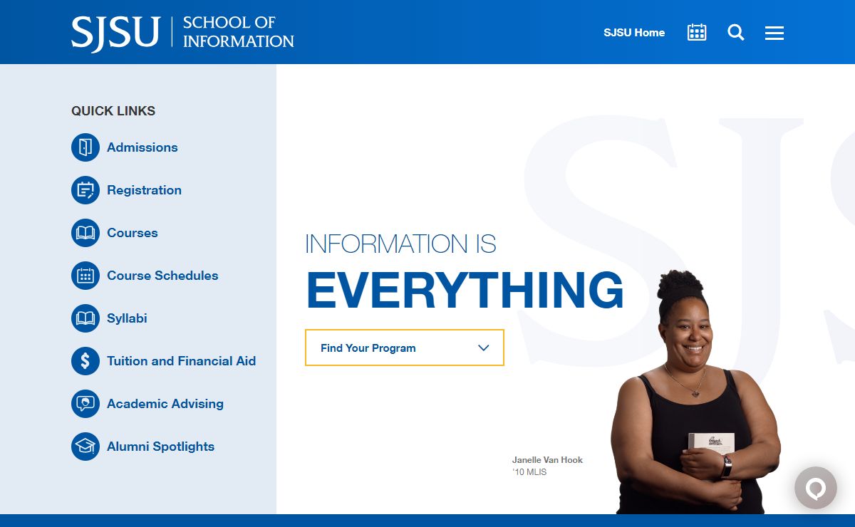 SJSU - School of Information - Information Science School