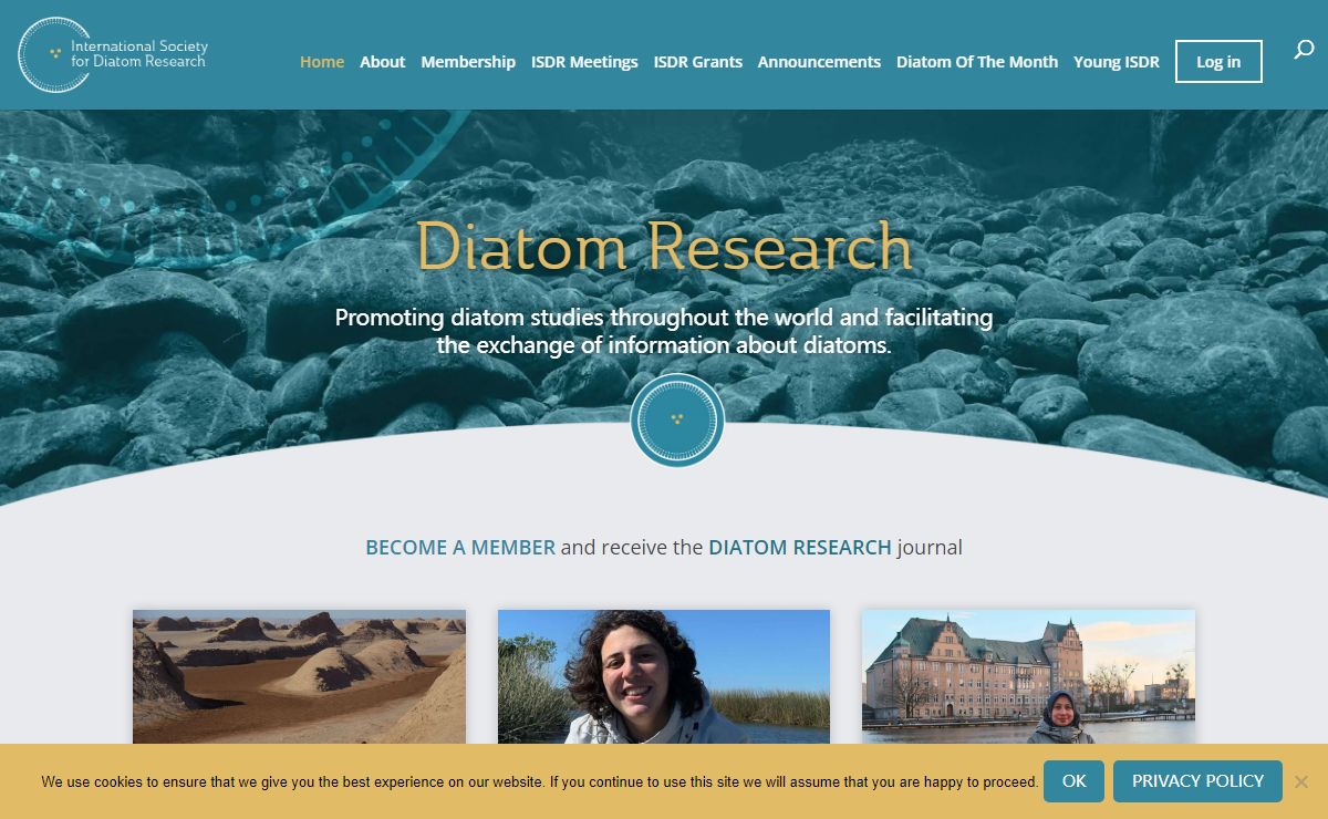 Home Page - International Society for Diatom Research