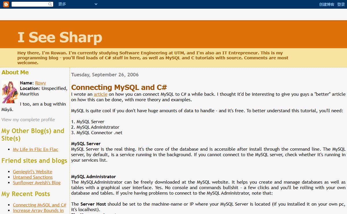 I See Sharp