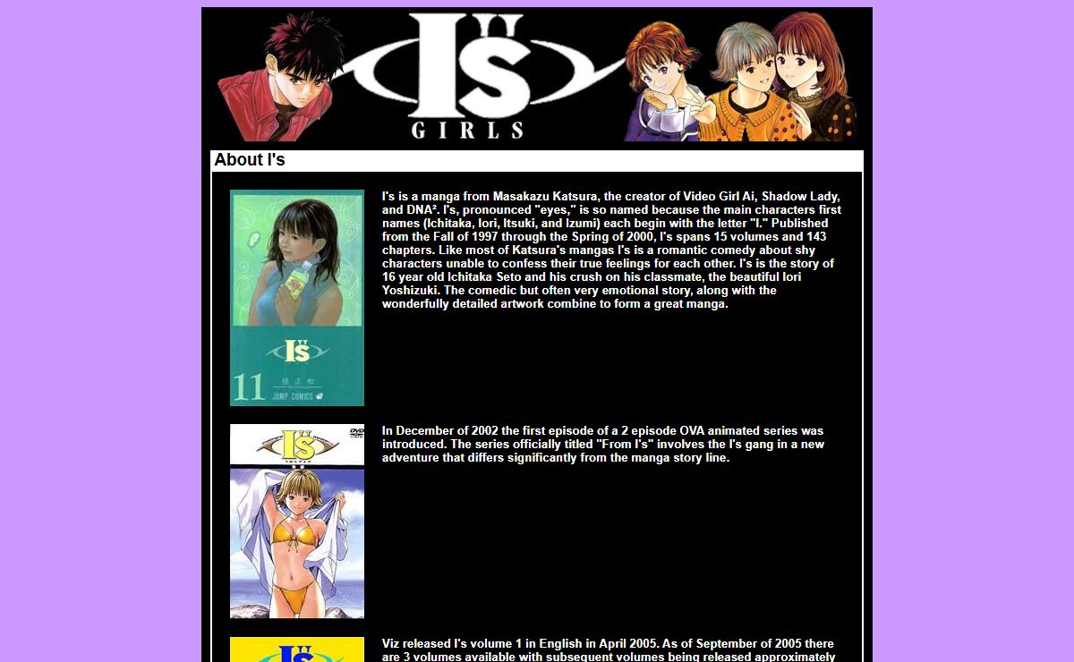 Masakazu Katsura Manga Girls | Anime Wallpaper Scans Downloads