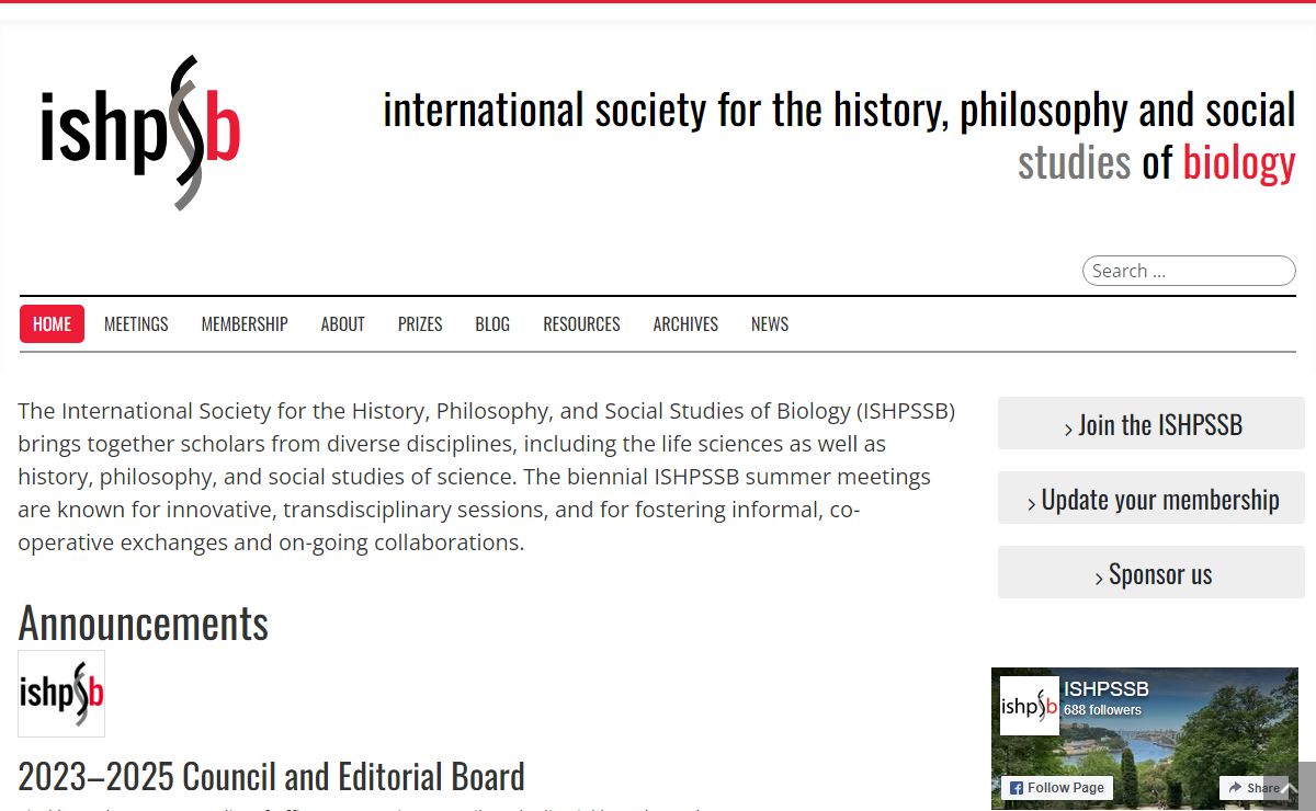 Home - ISHPSSB.org