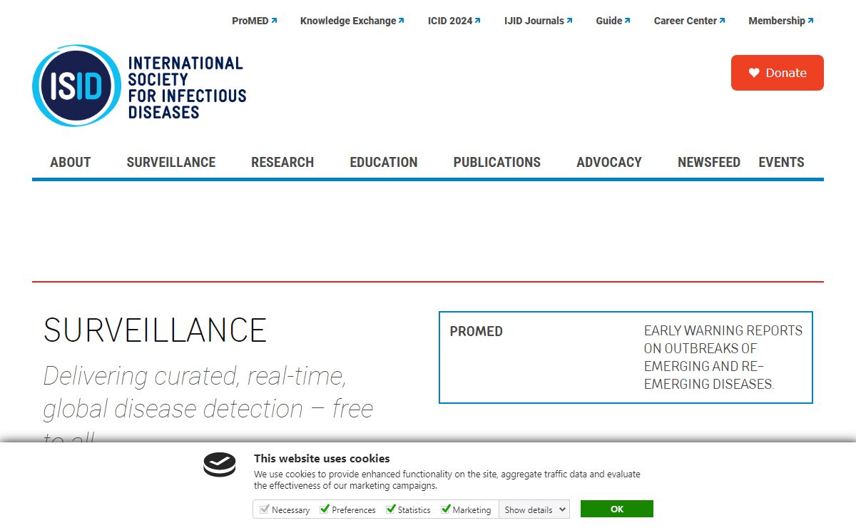 The International Society for Infectious Diseases (ISID) - ISID