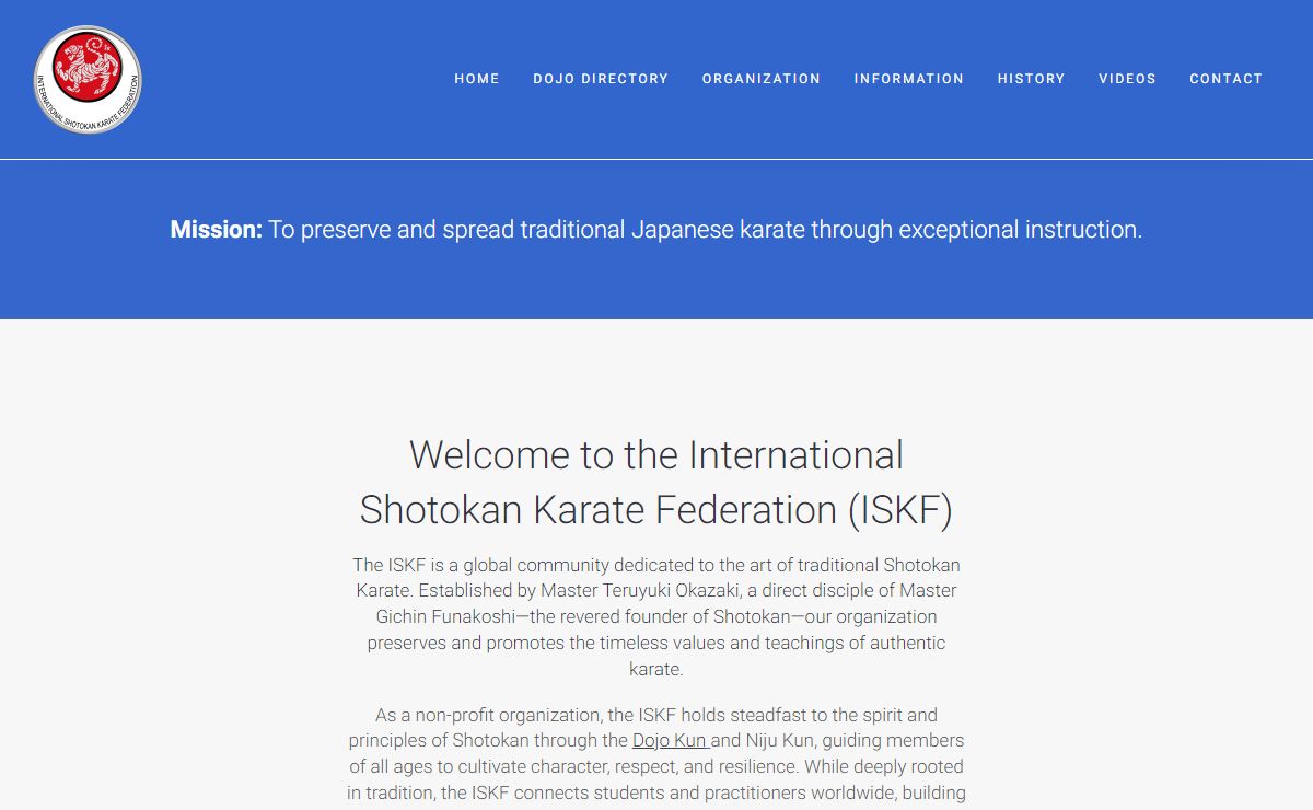 ISKF - The International Shotokan Karate Federation