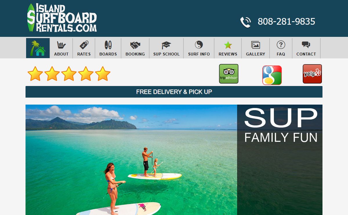 Maui Stand-Up Paddle Board & Surfboard Rentals