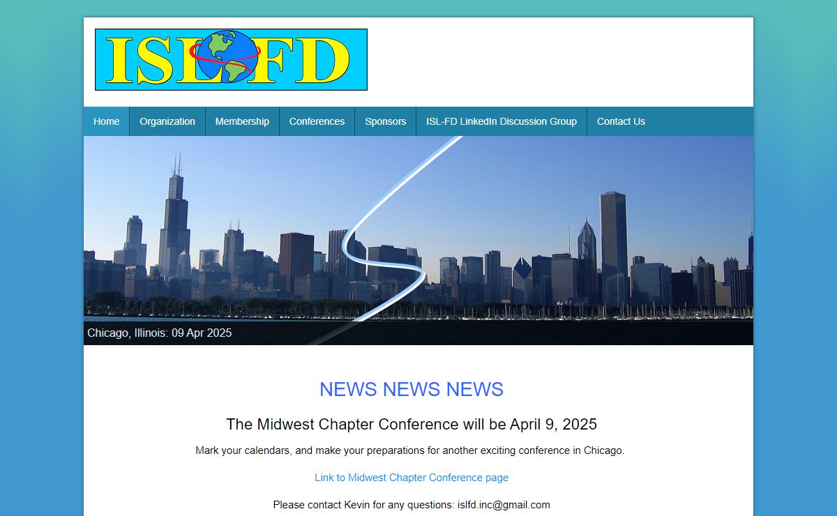 International Society of Lyophilization – Freeze Drying, Inc. (ISL-FD)