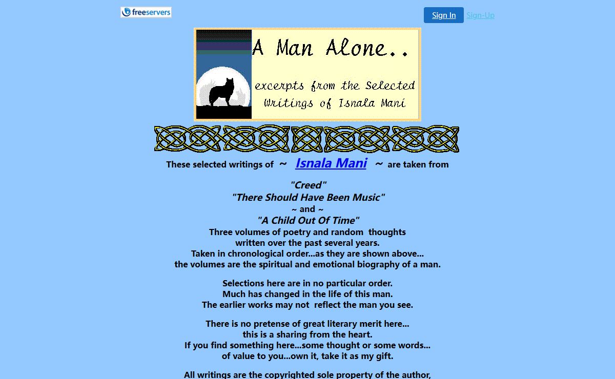 The Writings of Isnala Mani