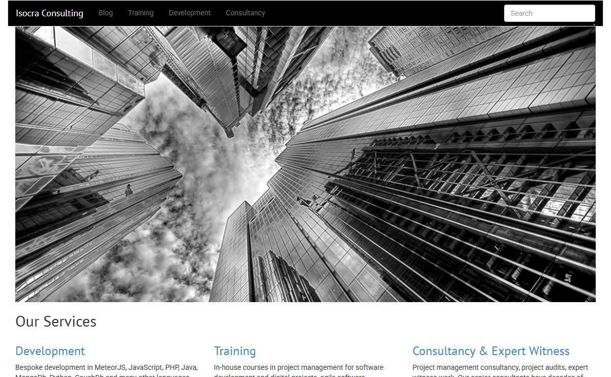 IT Consultancy, Development and Training