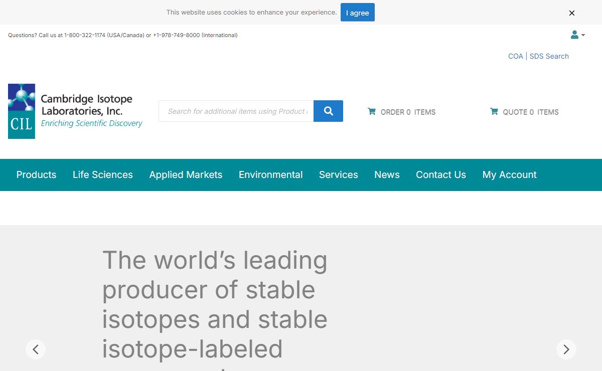 Cambridge Isotope Laboratories, Inc. – Home