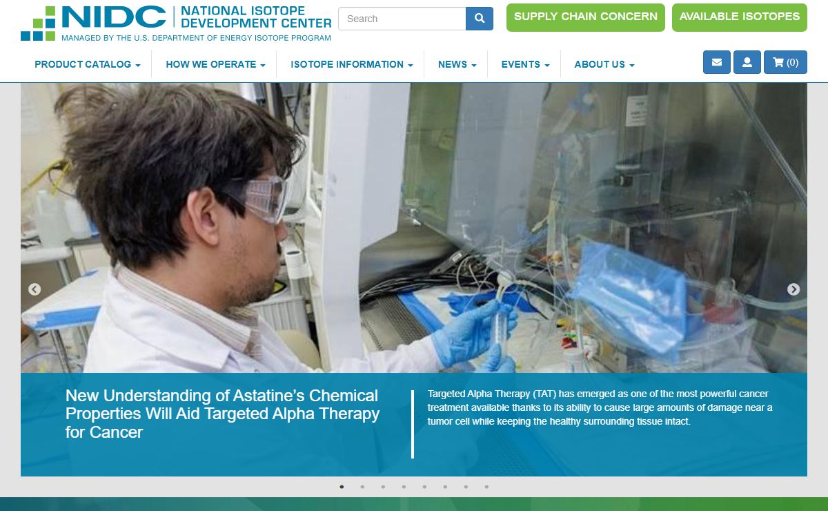 | NIDC: National Isotope Development Center