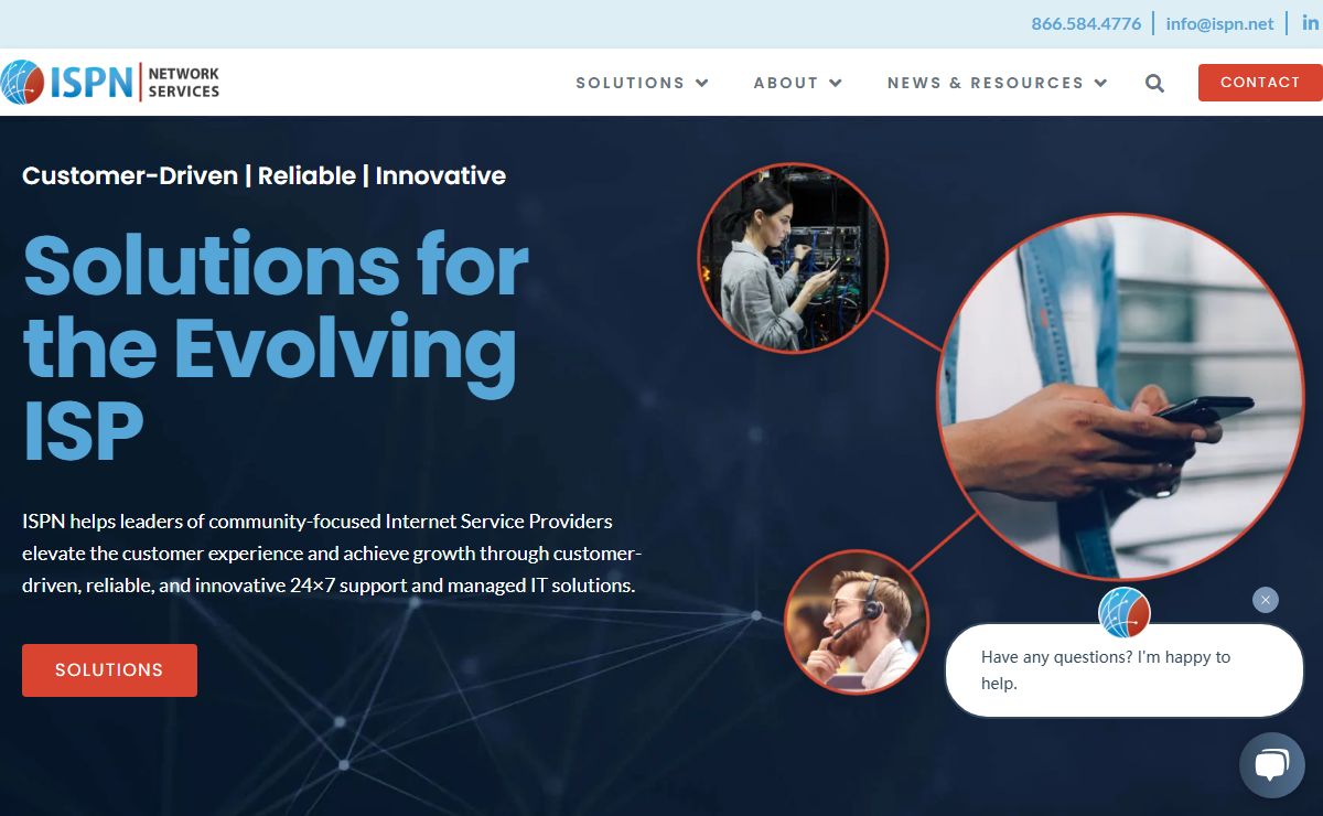 Trusted Telecom & ISP Managed Services Provider - ISPN Network Services