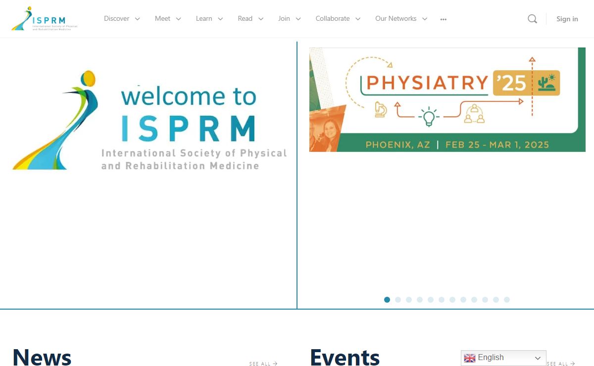 ISPRM – International Society of Physical and Rehabilitation Medicine