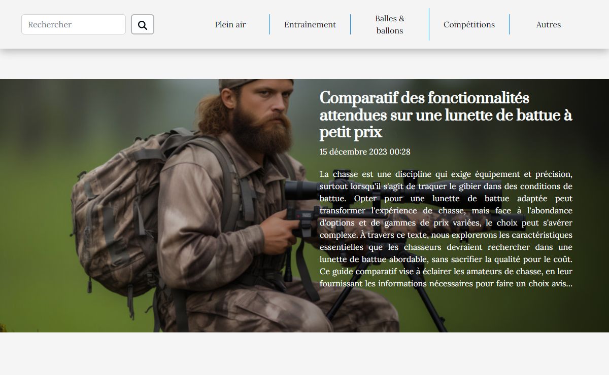 Actus & infos sportive au quotidien