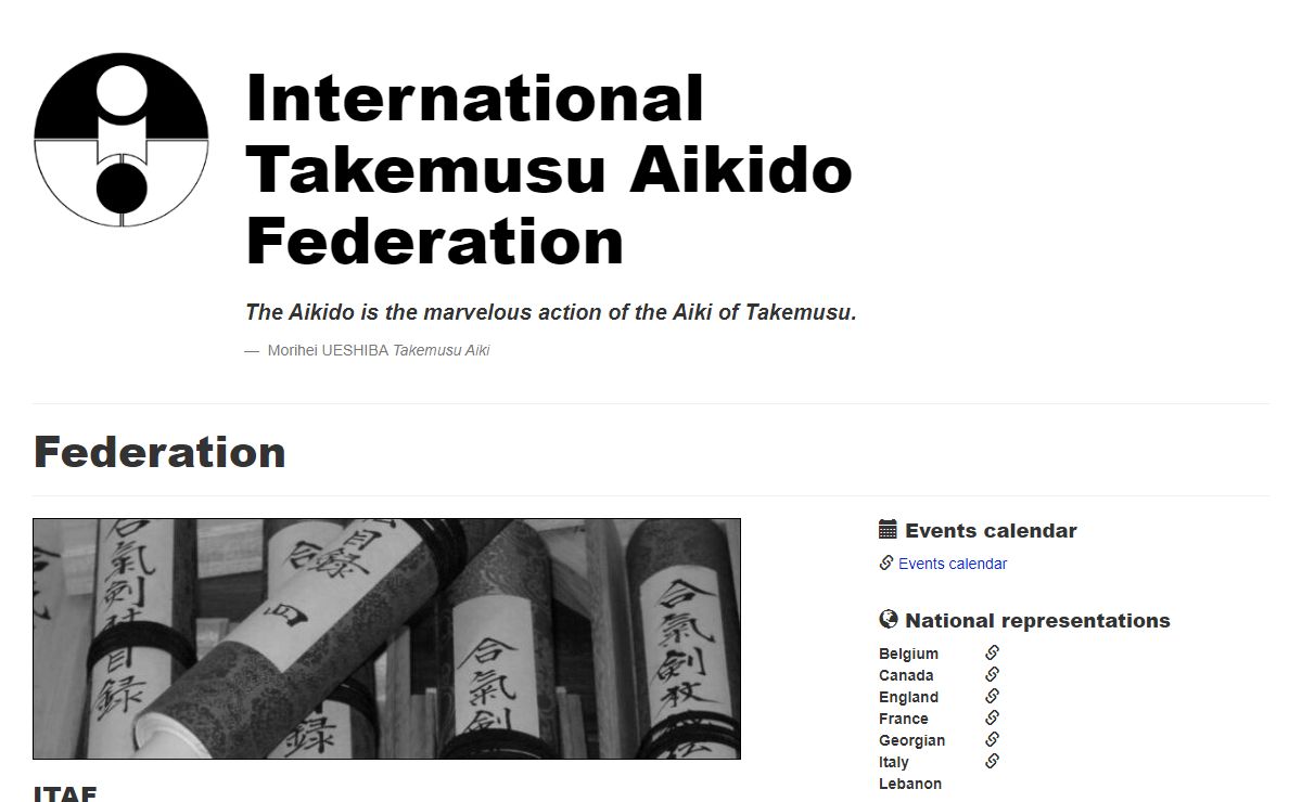 International Takemusu Aikido Federation