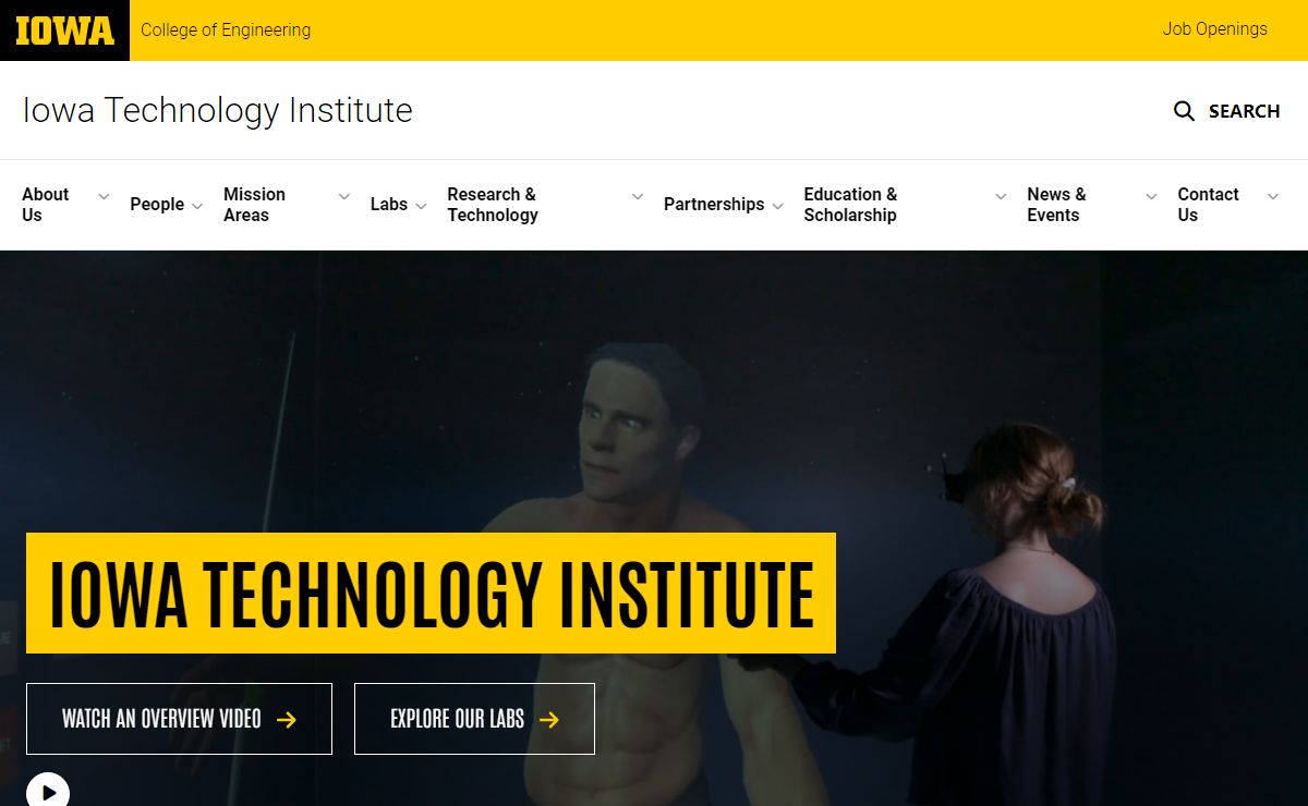 Home | Iowa Technology Institute - The University of Iowa