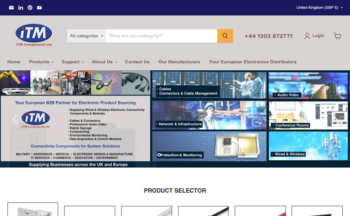 ITM Components | The Pro AV, KVM and Connectivity Experts