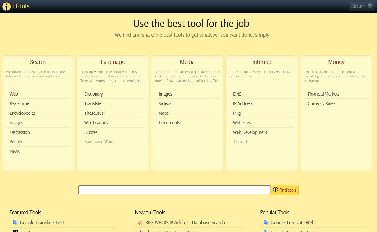 iTools - use the best tools