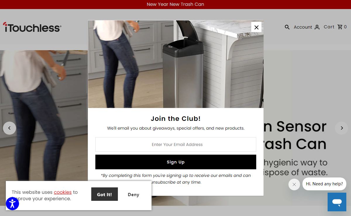 iTouchless Official Site | Trash Cans & Recycle Bins – iTouchless Housewares and Products Inc.