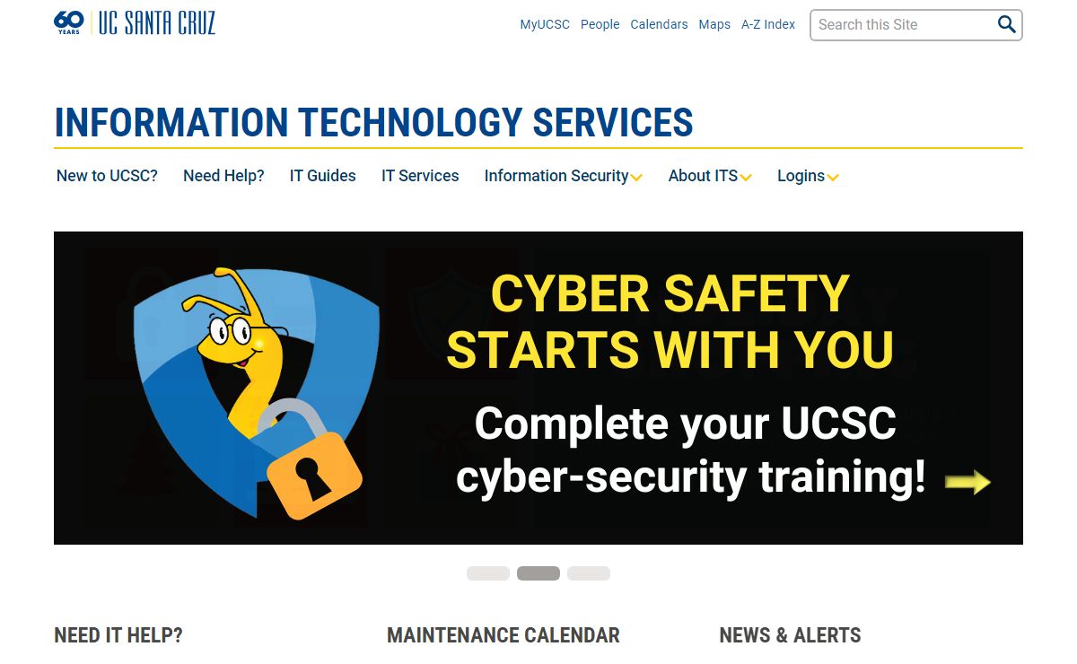 UC Santa Cruz - Information Technology Services