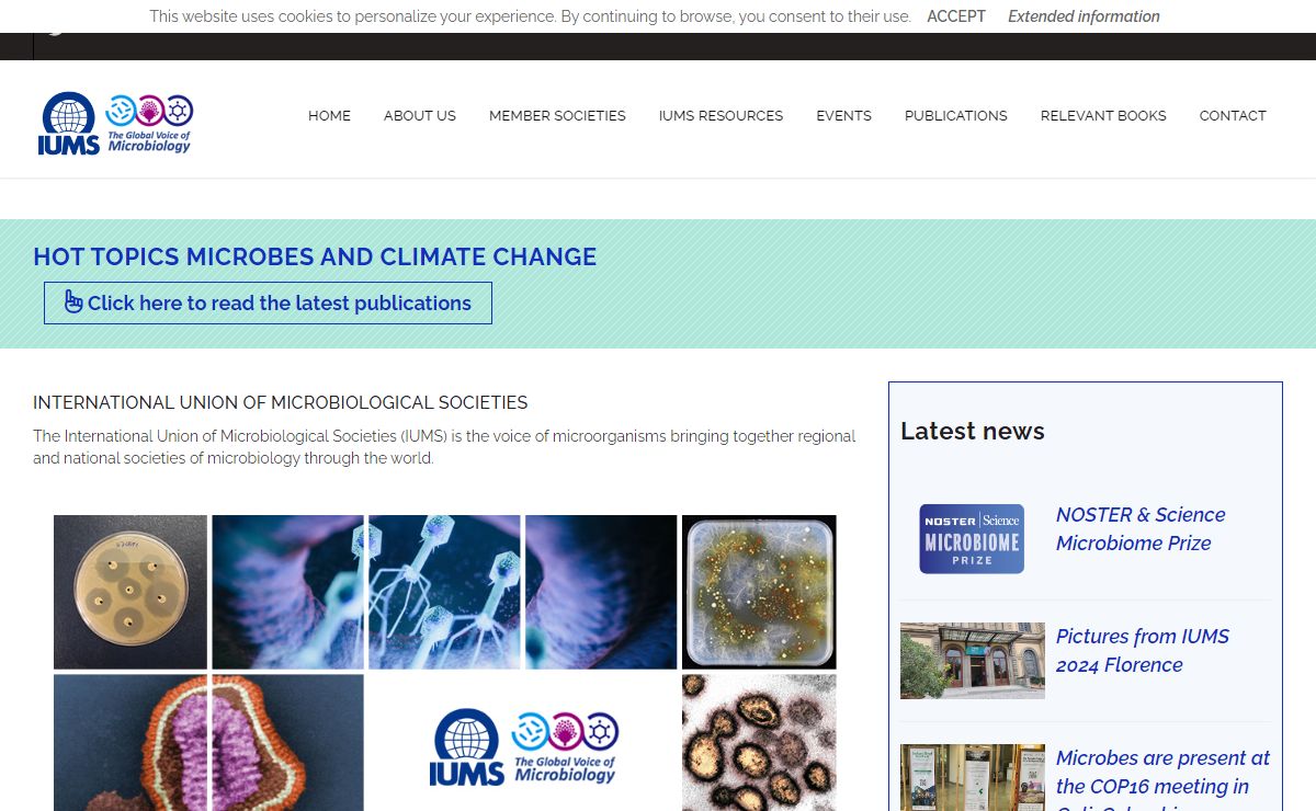 IUMS - International Union of Microbiological Societies