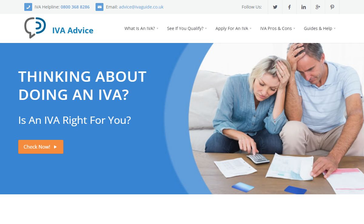 IVA Advice | Free IVA Calculator | Official Site [2024]