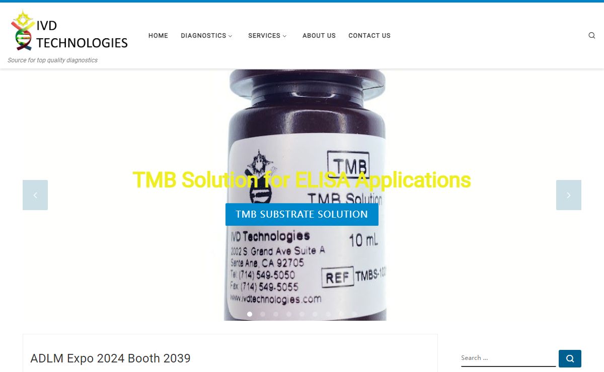 IVD Technologies - Source for top quality diagnostics
