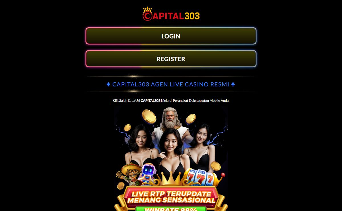 Capital303 - Agen Live Casino Online Resmi Terlengkap & Aman