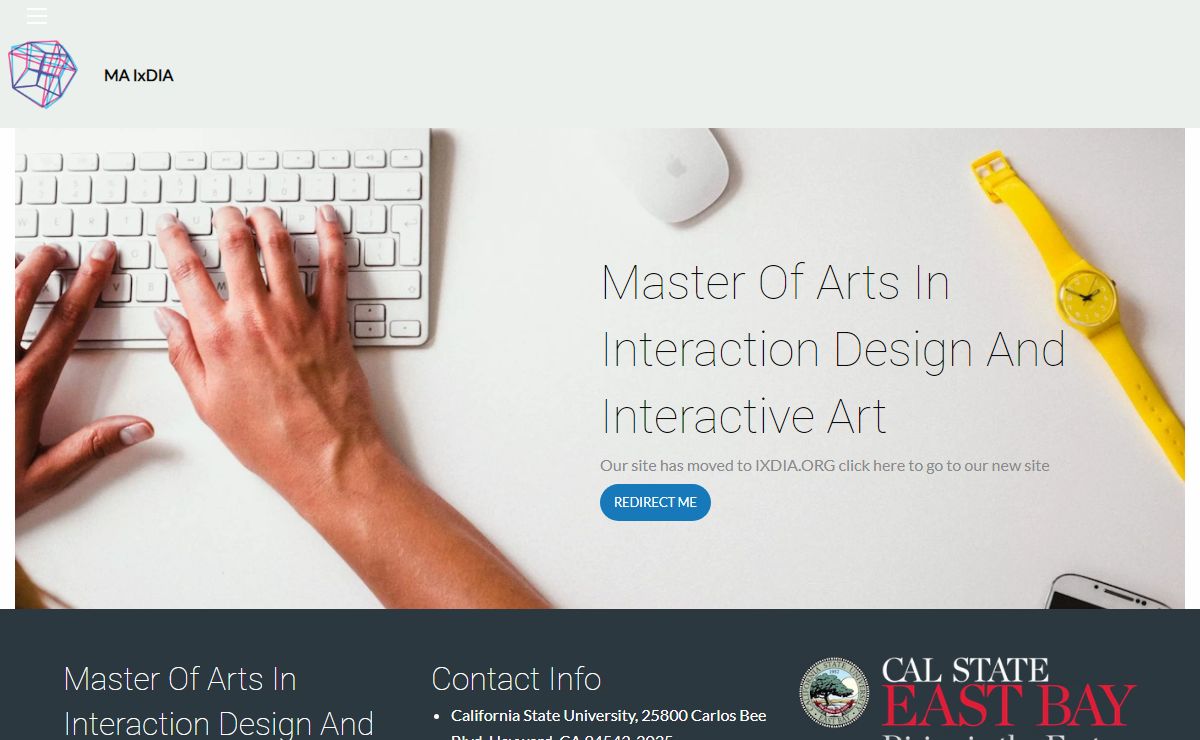 Earn your Master of Arts in Interaction Design and Interactive Art