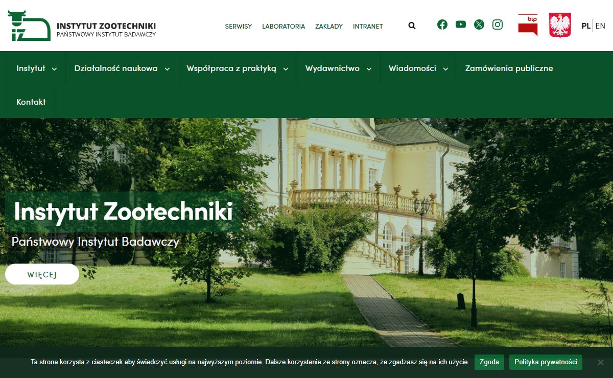 Instytut Zootechniki PIB – Instytut Zootechniki – Państwowy Instytut Badawczy