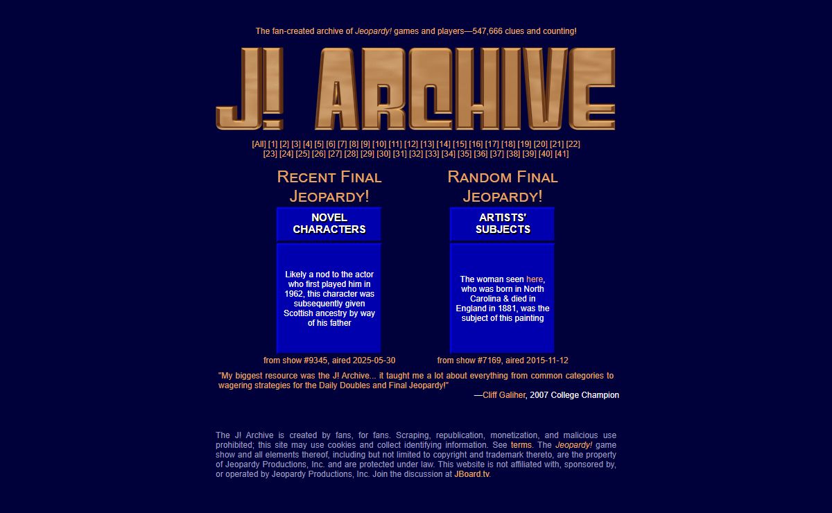 J! Archive