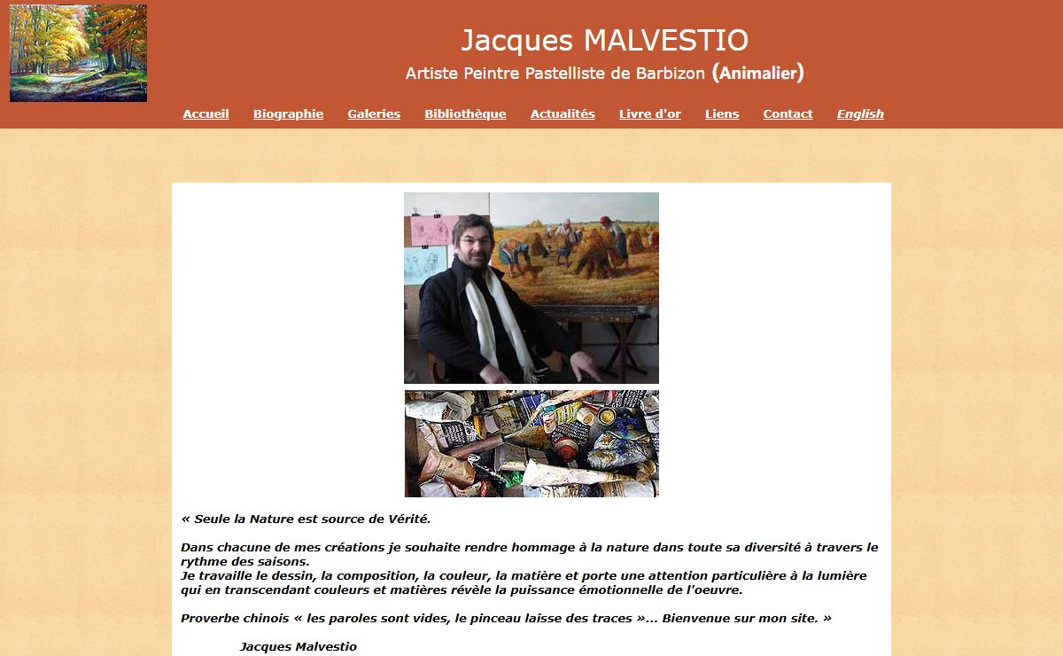 Jacques Malvestio - Artiste peintre pastelliste