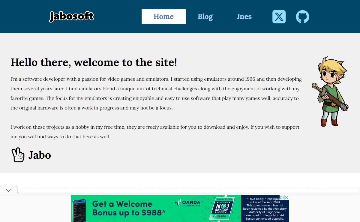 Jabosoft, NES emulation and other goodness