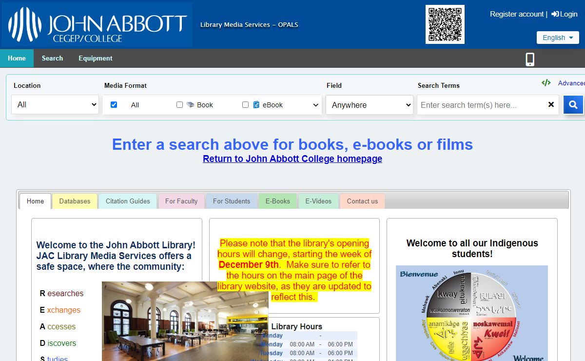 JAC :: Library Media Services - OPALS