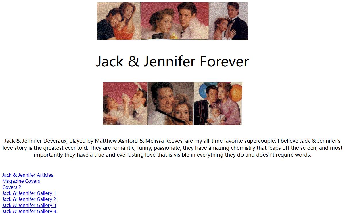 Jack & Jennifer Forever