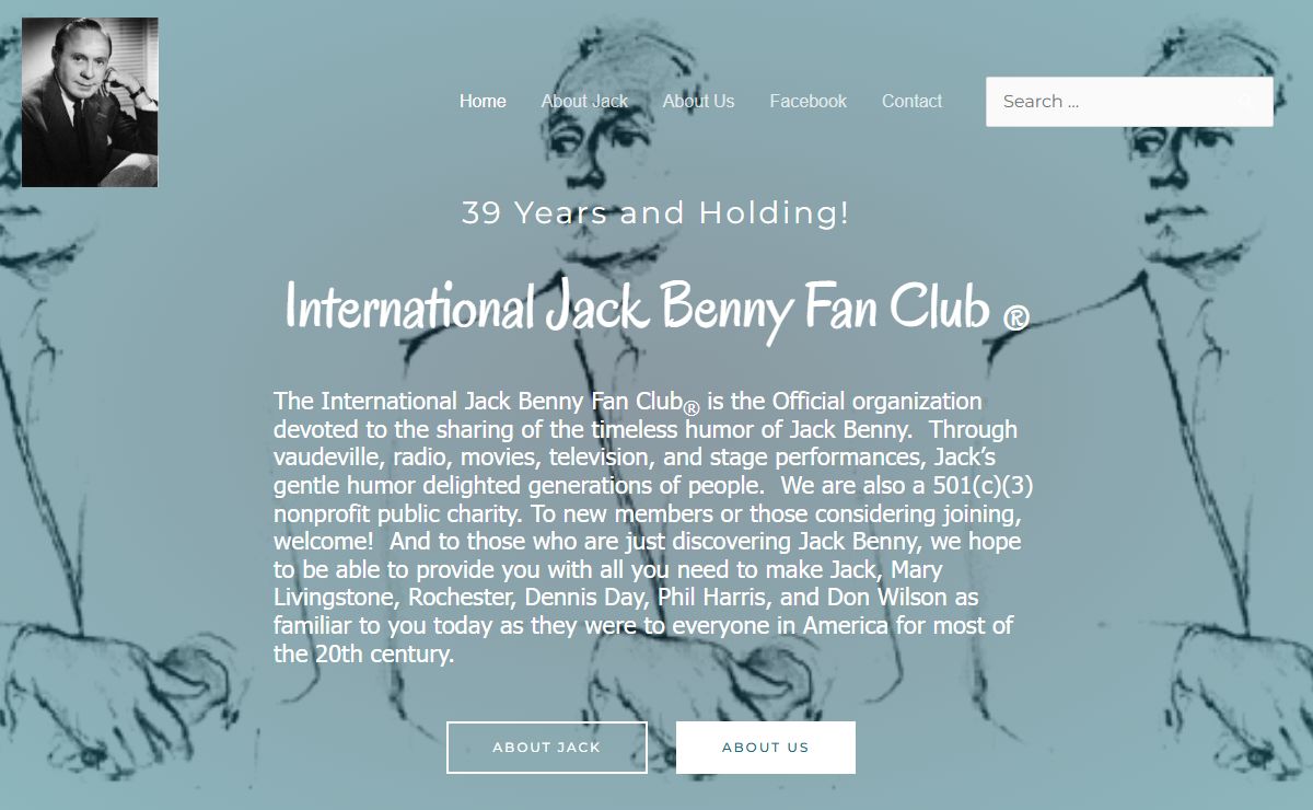International Jack Benny Fan Club – 39 Years and holding