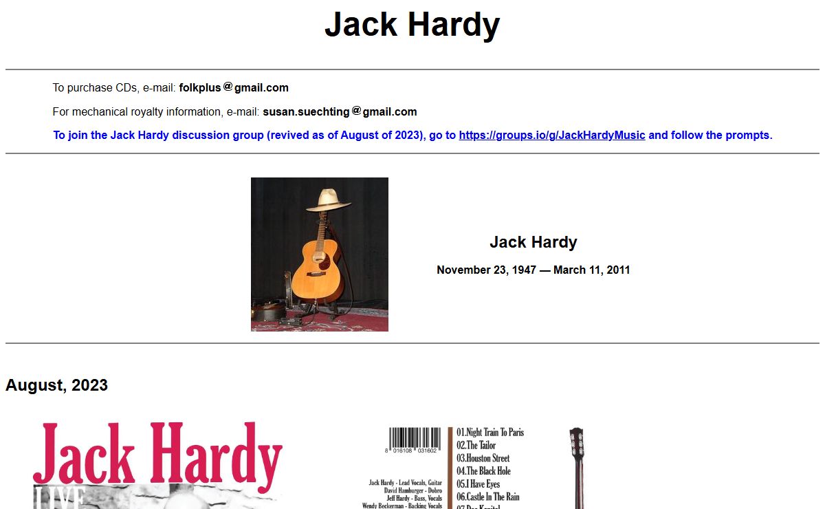Jack Hardy