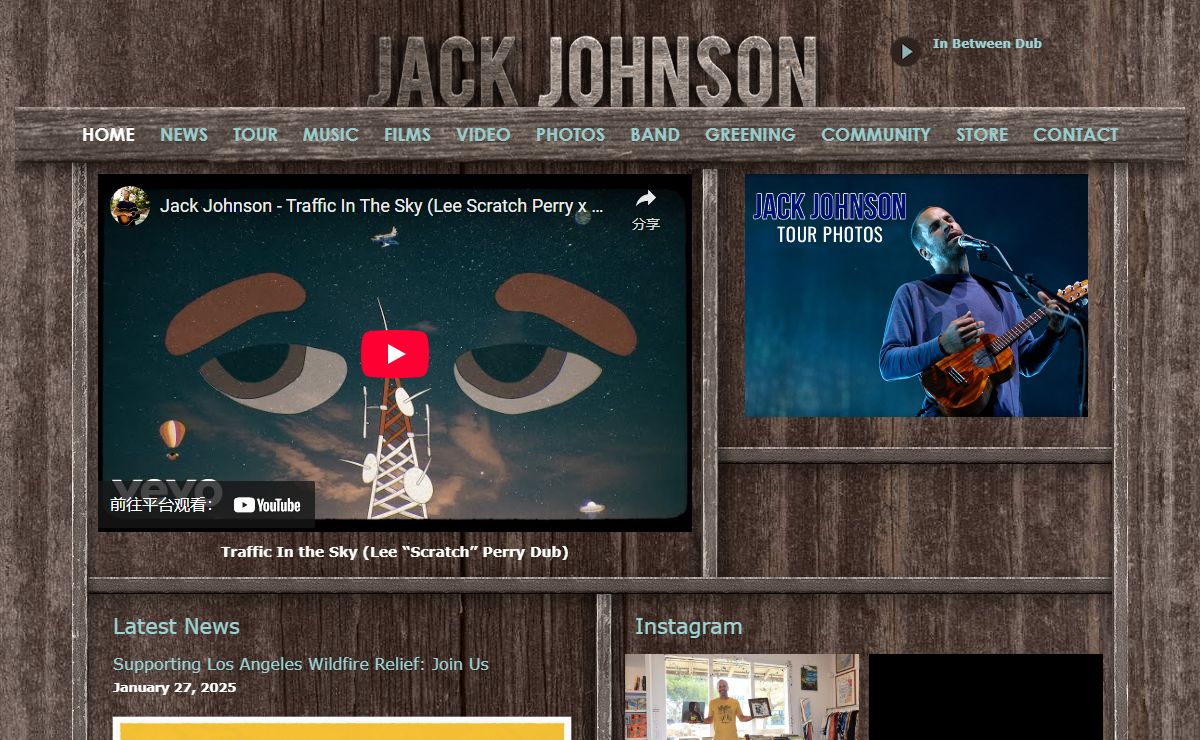 Home - Jack Johnson Music