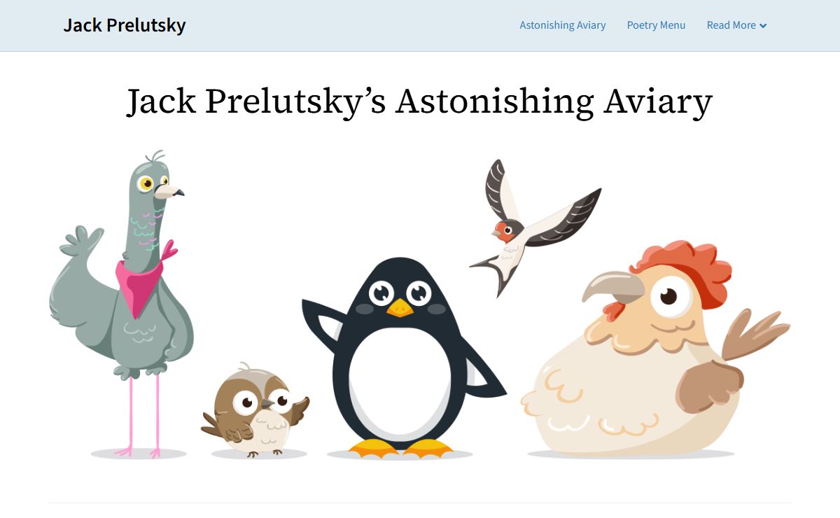 Jack Prelutsky – The Website of Jack Prelutsky