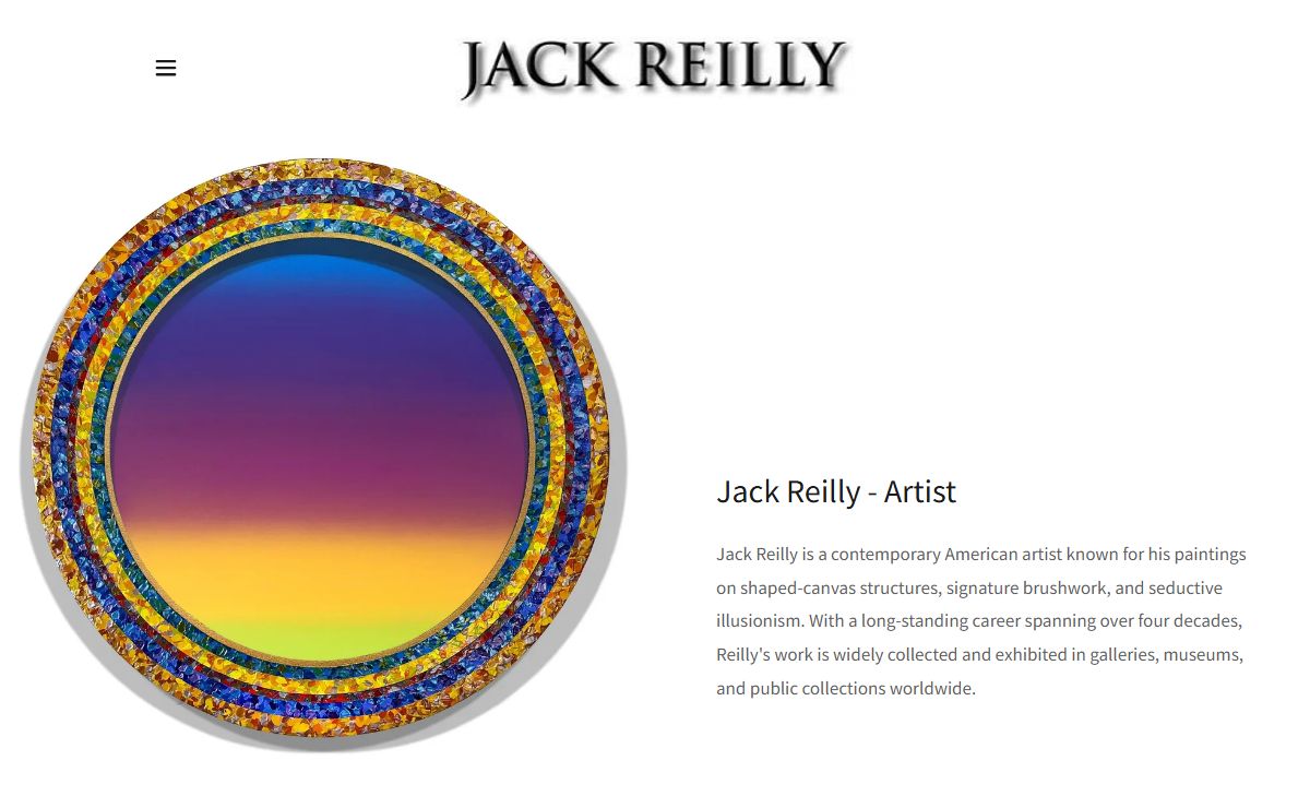 Jack Reilly - Artist, Art, Contemporary Art