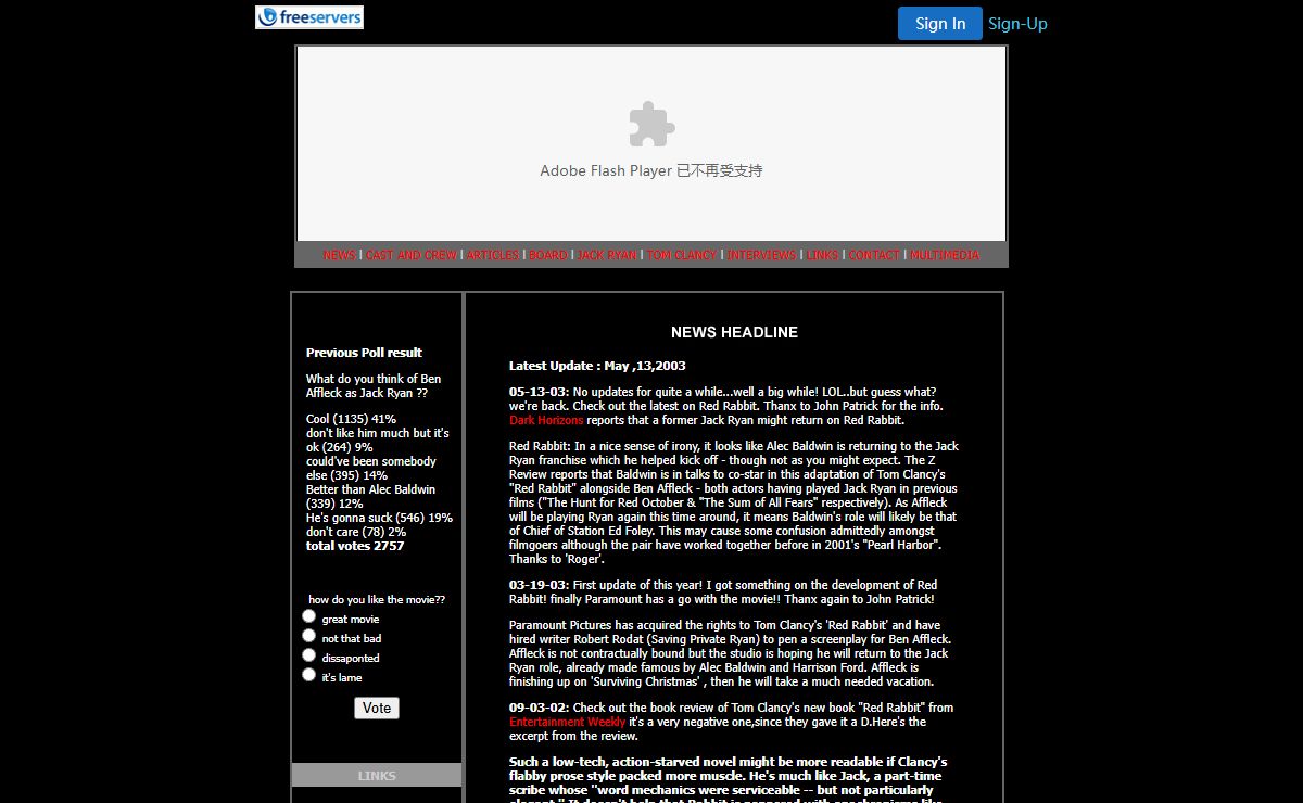 Welcome to Jack Ryan Fan Site