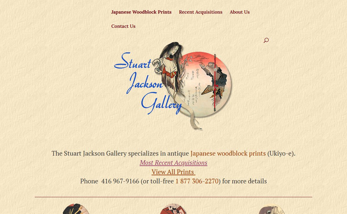 Japanese Woodblock Prints - Stuart Jackson Gallery