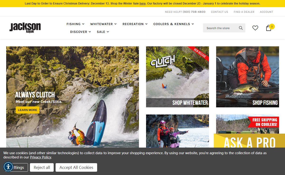 Jackson Kayak - Kayaks, Coolers, Kennels - Outdoor To The Core