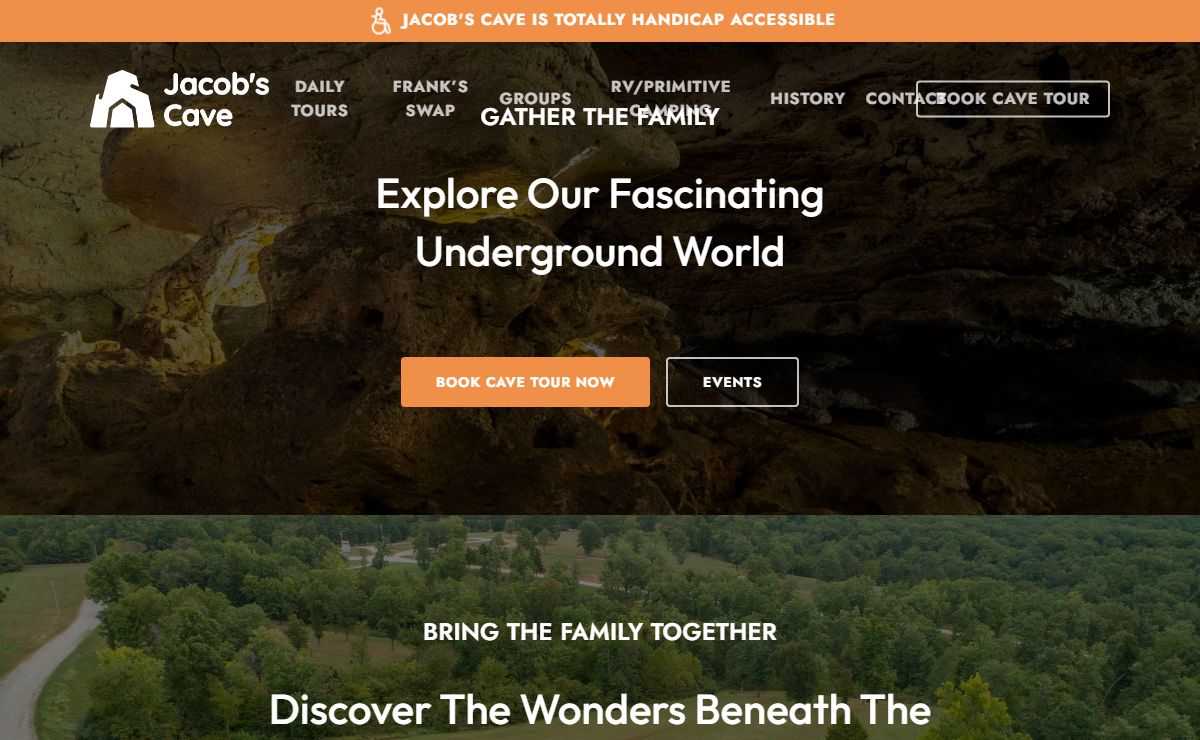 Home - Jacob's Cave