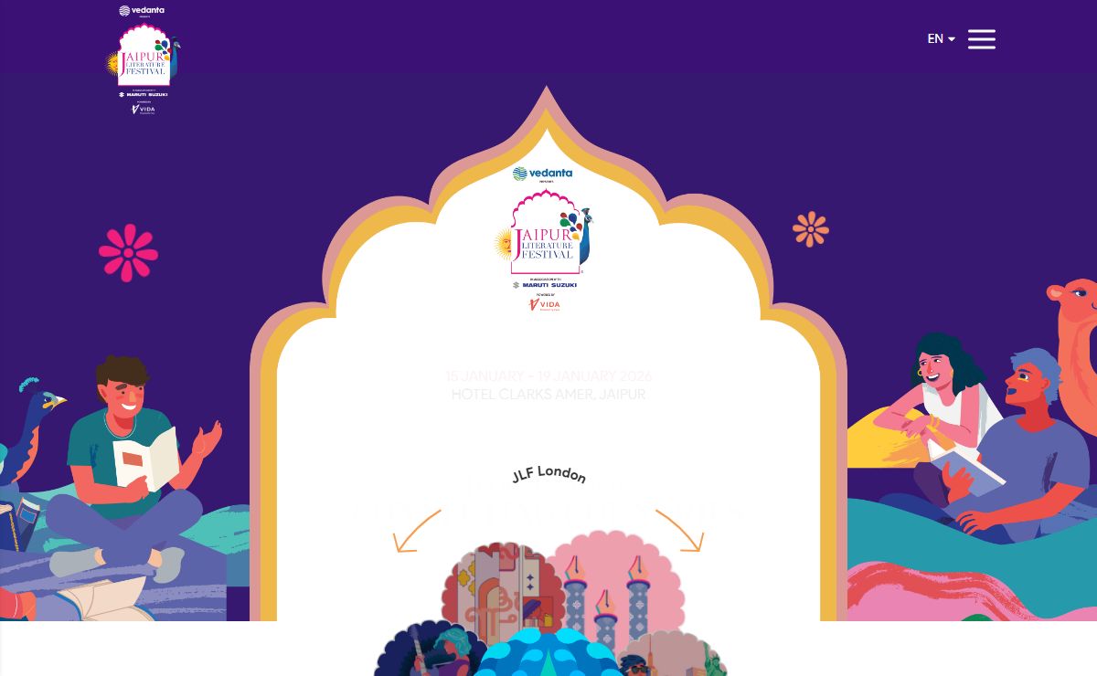 Jaipur Literature Festival - The world's grandest celebration of books and ideas