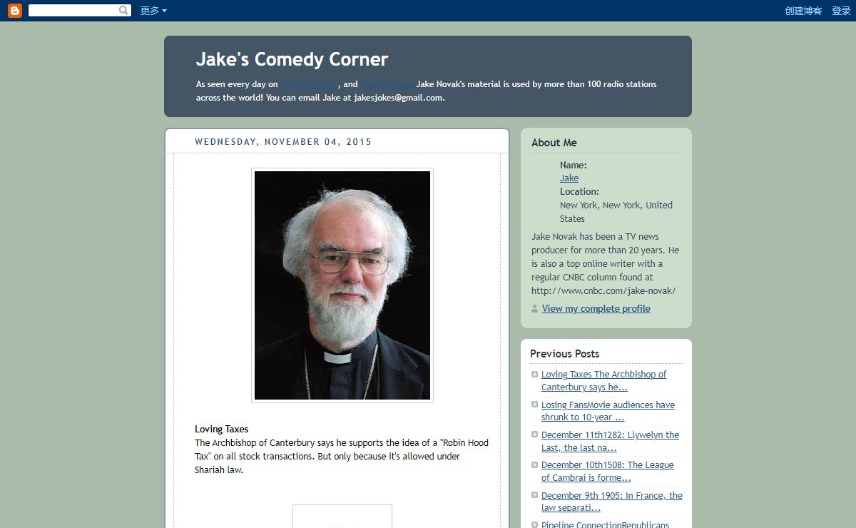 Jake's Comedy Corner