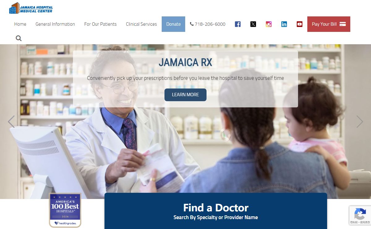 Home - Jamaica Hospital Medical Center
